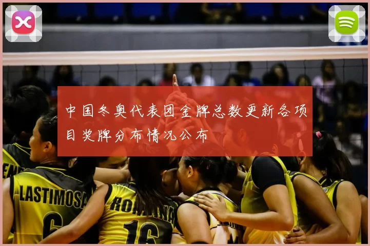 中国冬奥代表团金牌总数更新各项目奖牌分布情况公布